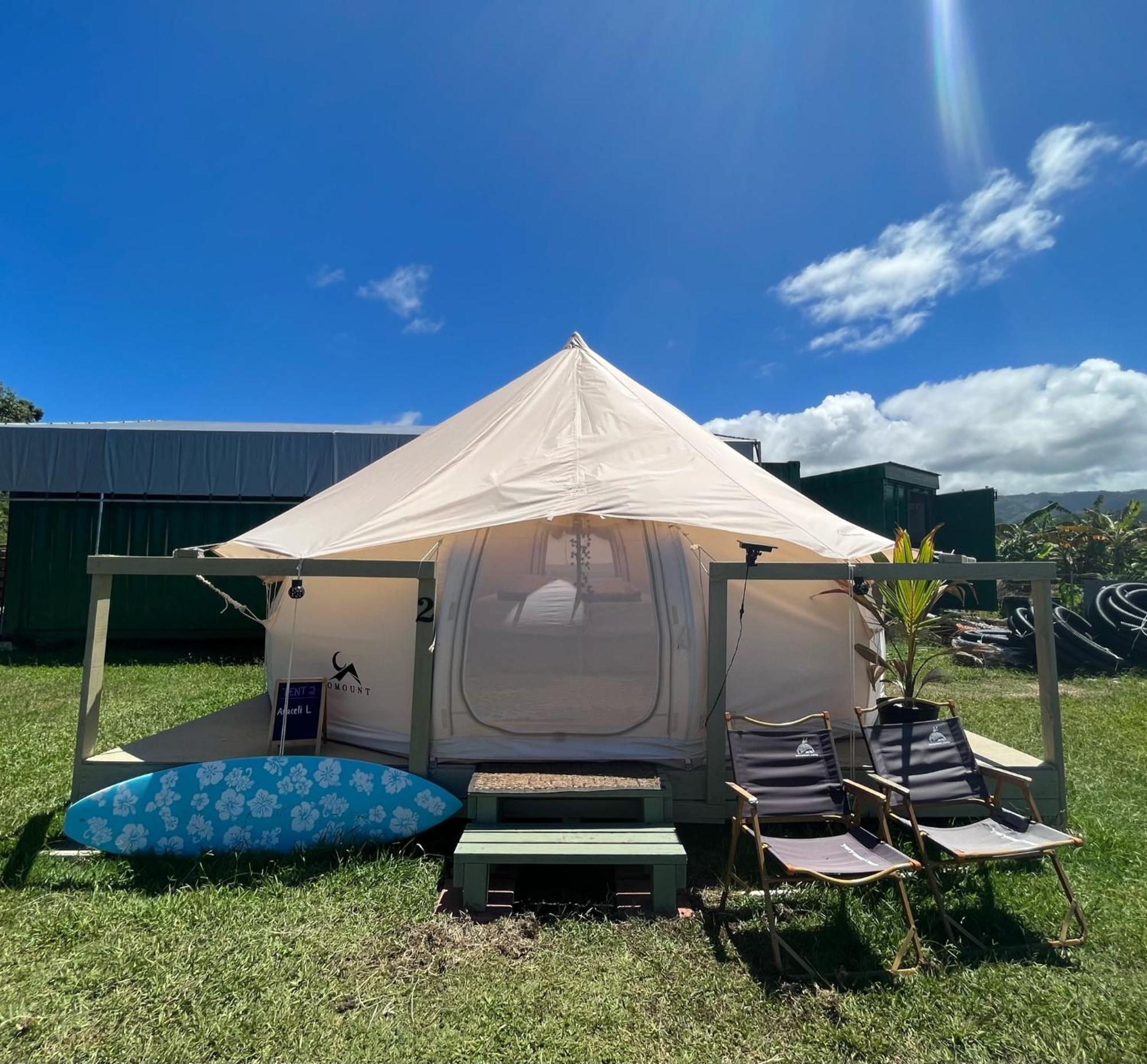 North Shore Glamping Camping Laie, Oahu, Hawaii Dış mekan fotoğraf